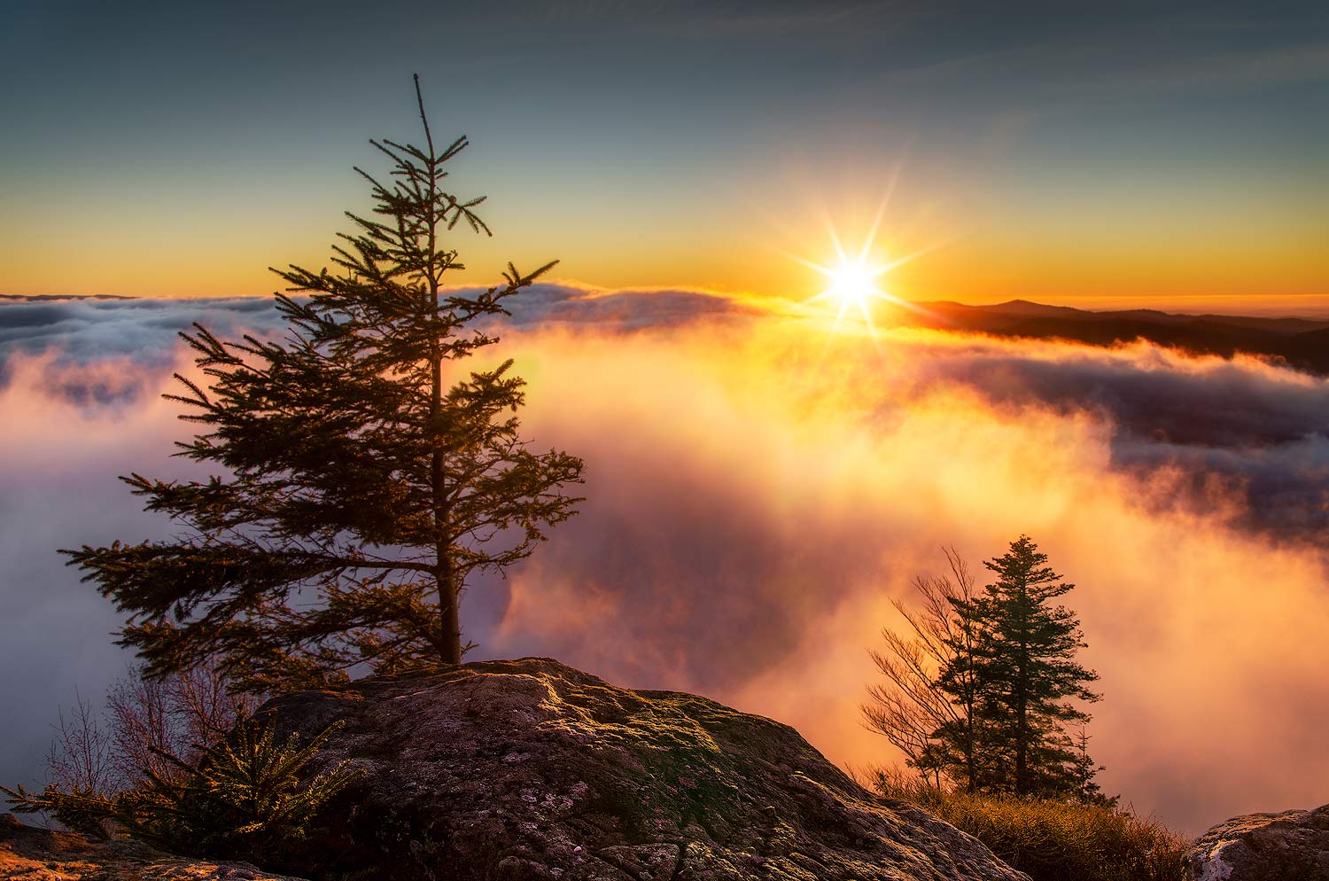 Coucher de soleil dans les Vosges | Aurélien Zint