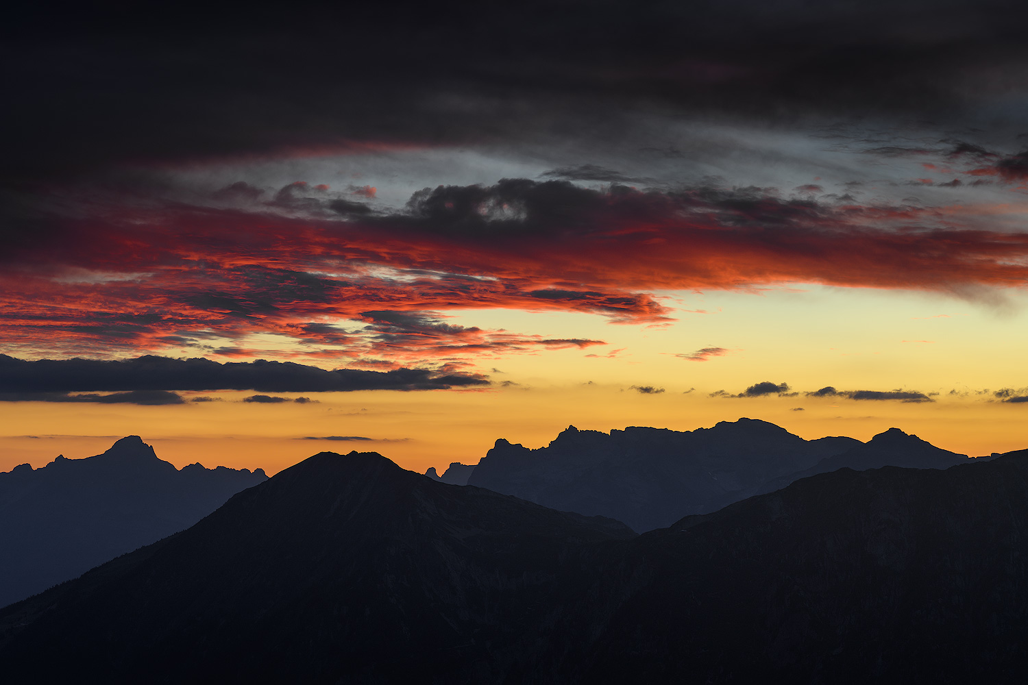 Le ciel s'embrase | Aurélien Zint